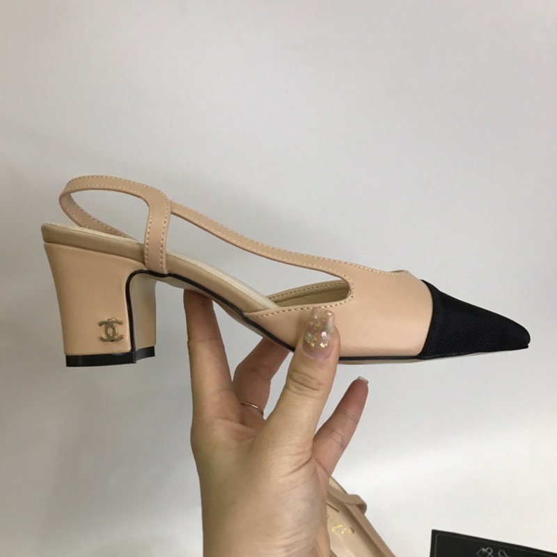 (ảnh,video thật)Giày Búp Bê Sandal Nữ Đen Bít Mũi tròn Gót Vuông Bệt 5 cm Đế Bằng Thời Trang Hàn Quốc Đẹp Cao Cấp | BigBuy360 - bigbuy360.vn