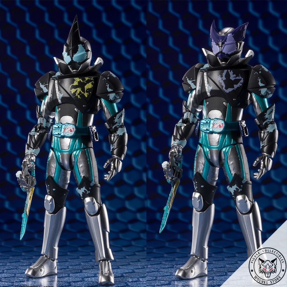 Mô hình chính hãng SHF: Kamen Rider Evil Bat Genome / Jackal Genome