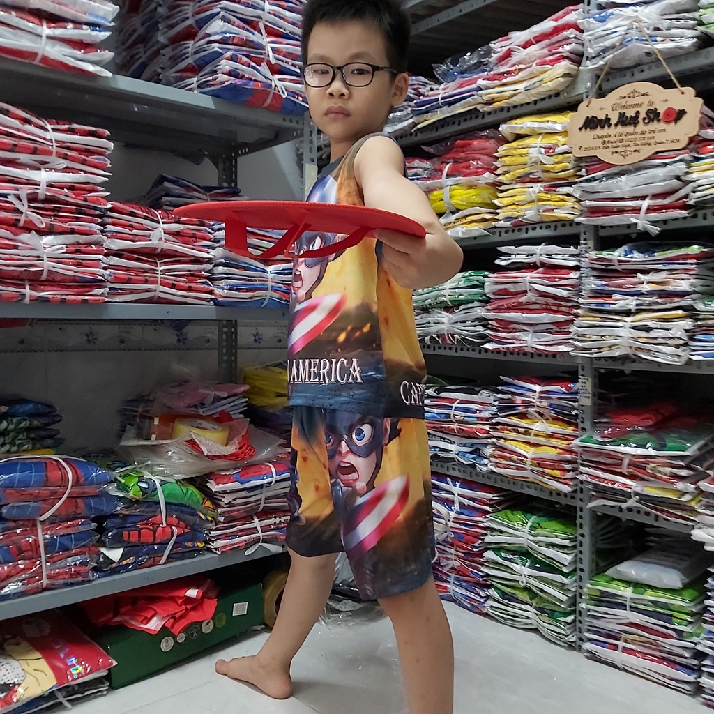 Bộ quần áo đội trưởng Mỹ sát nách