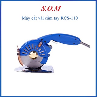Máy Cắt Vải cầm tay mini RCS -110 có đèn led chiếu sáng với 3 chế độ chạy