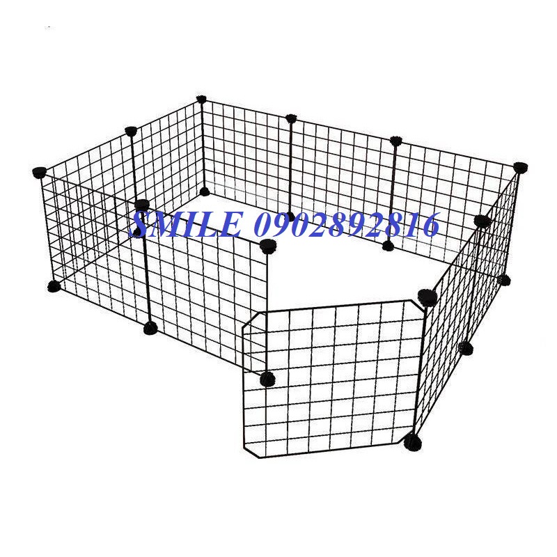 {HÀNG MỚI VỀ} Combo Chuồng quây lưới chó mèo lắp ghép đa dạng mẫu