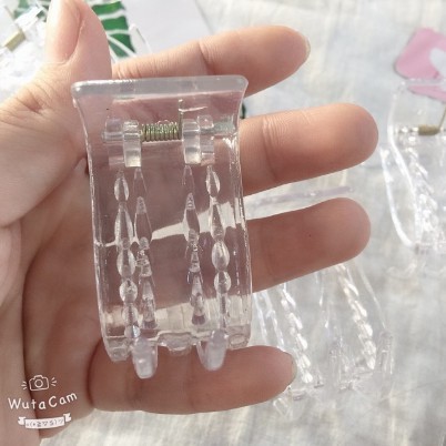 Set 12 Kẹp Càng Cua TRONG SUỐT