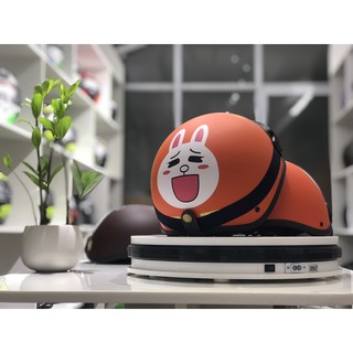 mũ bảo hiểm 1/2 hình cute