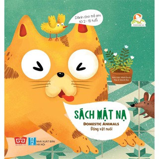 Sách mặt nạ - động vật nuôi
