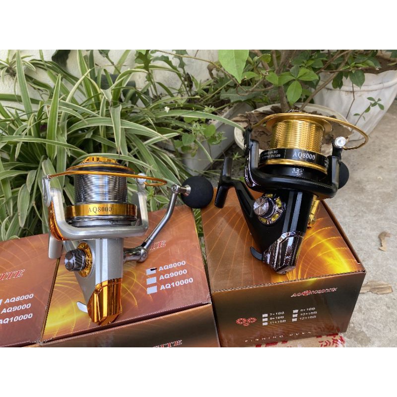 Máy câu cá cối nông AQ 8000-9000-10000, chuyên săn hàng, máy kim loại tải cá lên tới 20kg