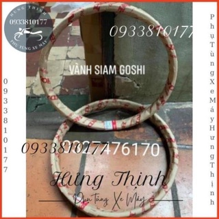 Cặp vành niềng siam goshi xe Dream, Wave zin honda thái