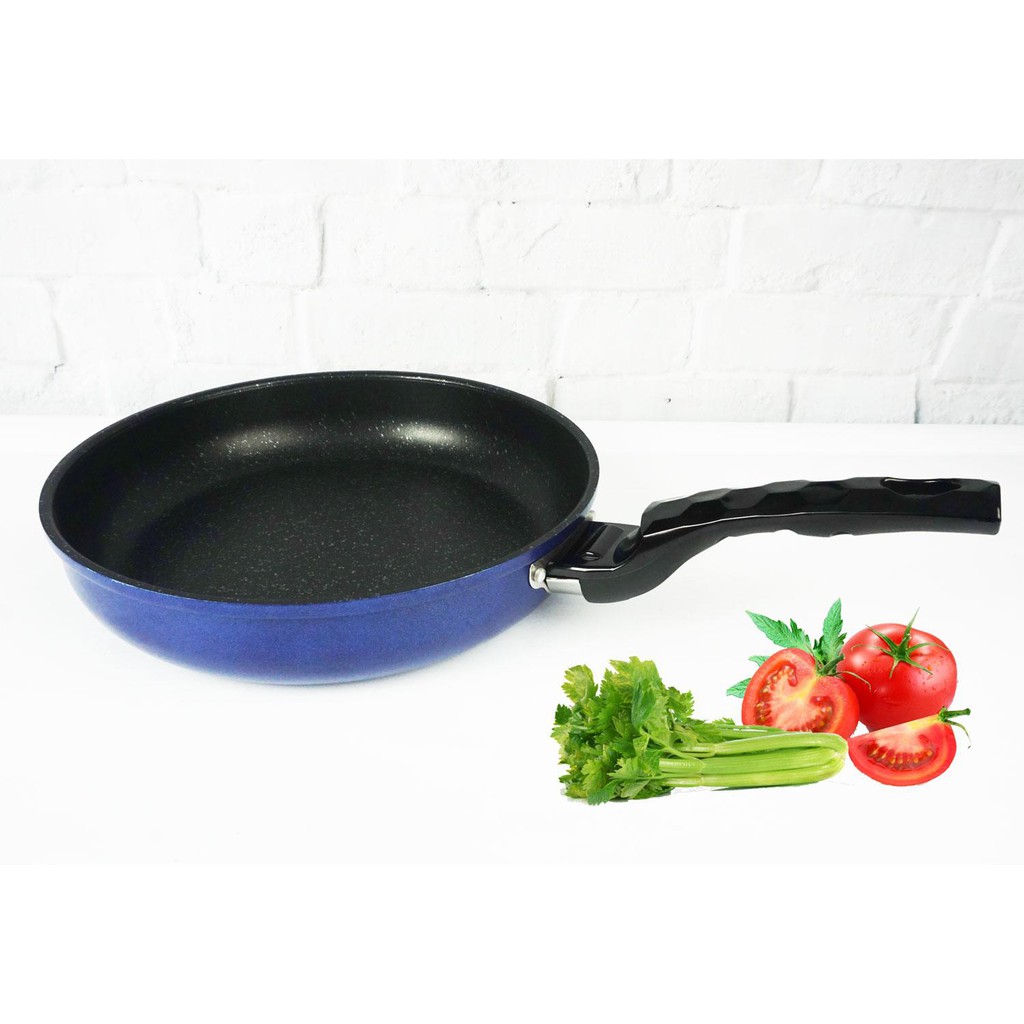 Chảo vân đá đáy từ Happycook Grand GFP26IH 26 cm GFP28IH 28 cm Dùng được bếp gas, bếp hồng ngoại, bếp từ