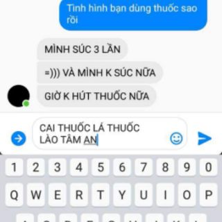 Cai thuốc lá 3-7 ngày