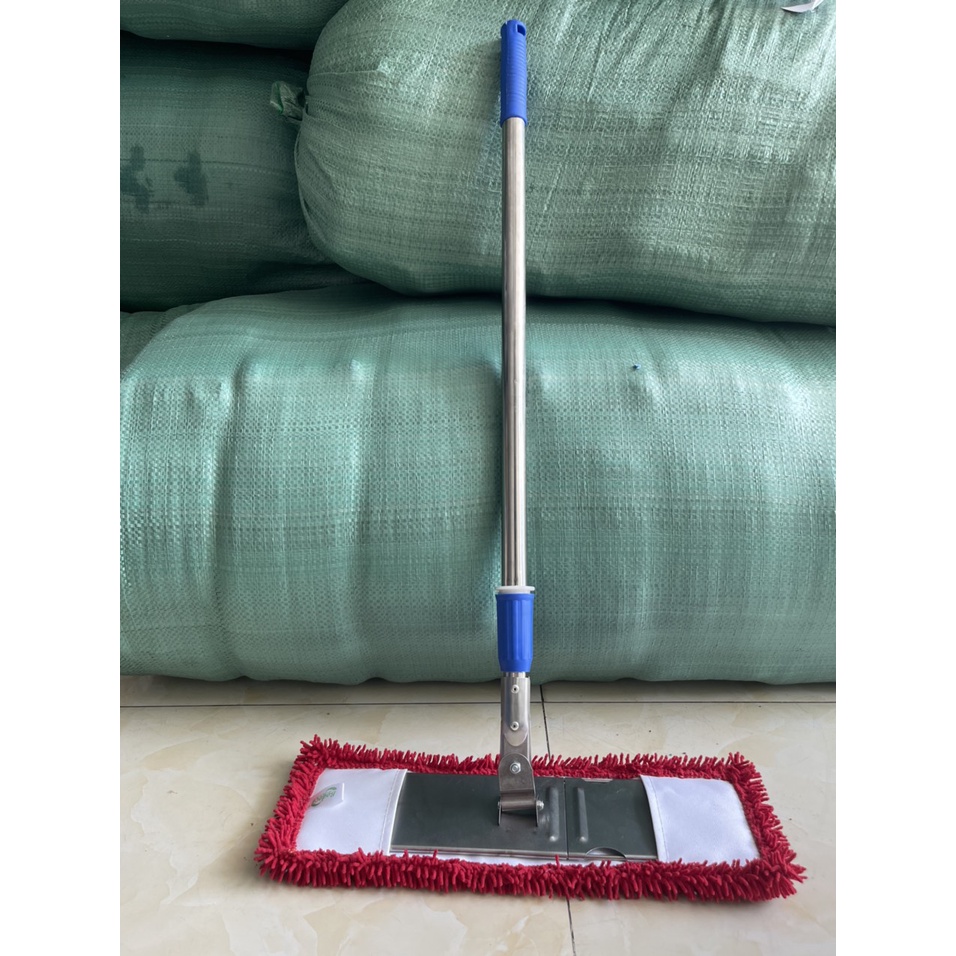 Cây lau nhà Microfiber  45cm- cán rút
