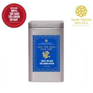 Trà Nhài hộp thiếc cao cấp Ngọc Thanh Sơn 100g - Trà Sạch tiêu chuẩn VietGAP