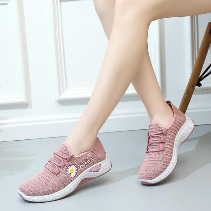 Giày thể thao nữ chất vải canvas cao cấp giá rẻ đẹp LN06 | BigBuy360 - bigbuy360.vn