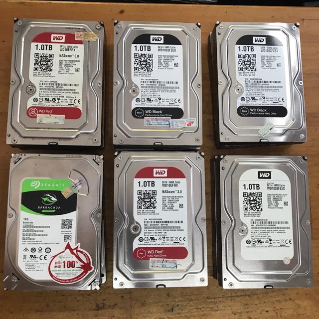 HDD 1TB hàng chuẩn xịn chính hãng còn bảo hành ít nhất 1 năm tại hãng