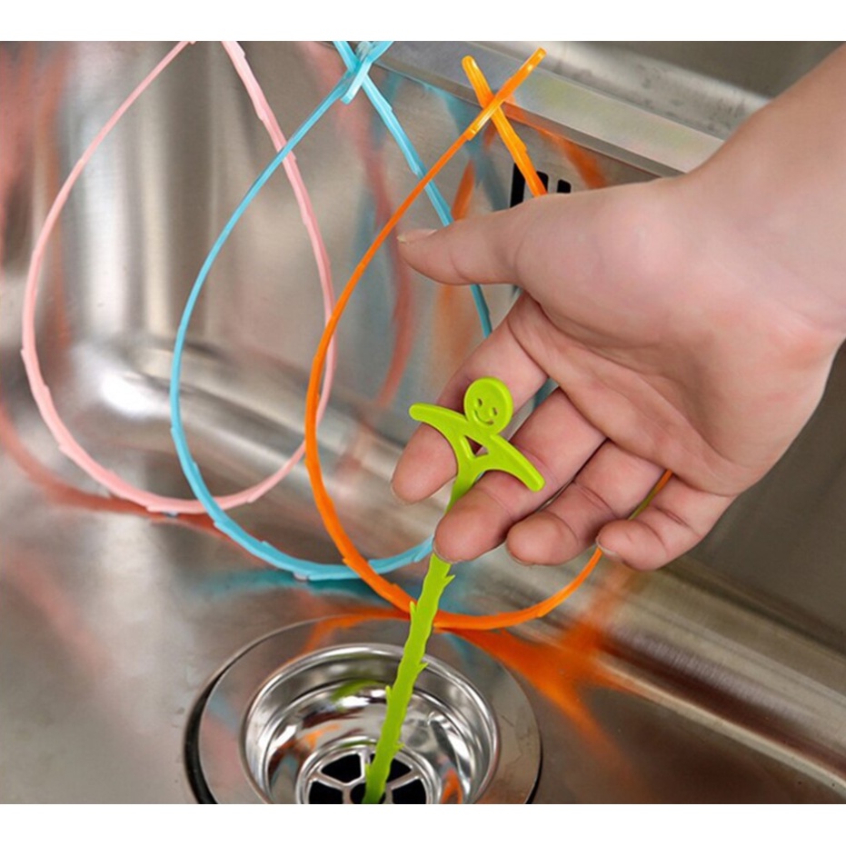 Dây móc thông ống nhiều màu dễ thương chống tắc ngẽn