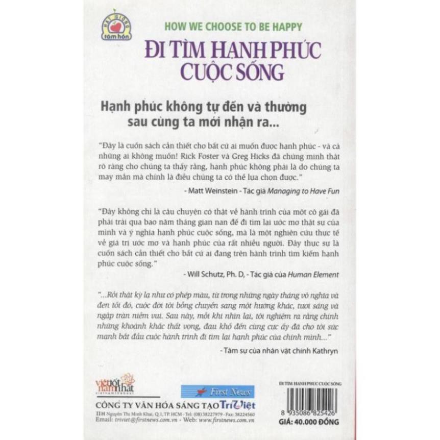 Sách Kỹ Năng Sống - First News - Đi Tìm Hạnh Phúc Cuộc Sống