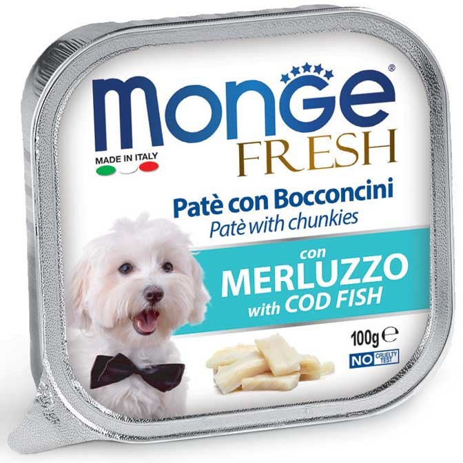 [CHÍNH HÃNG, HSD 2024] Pate Monge Ý cho chó - Hộp 100gr nhiều vị