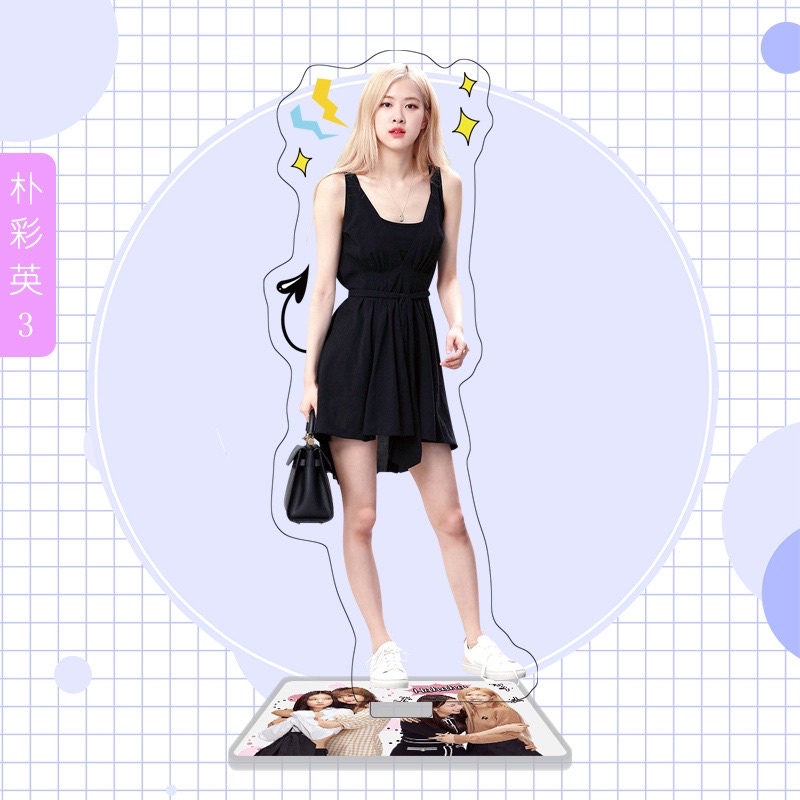 *Có-Sẵn* ẢNH STANDEE BLACKPINK ROSÉ TƯỢNG ACRYLIC