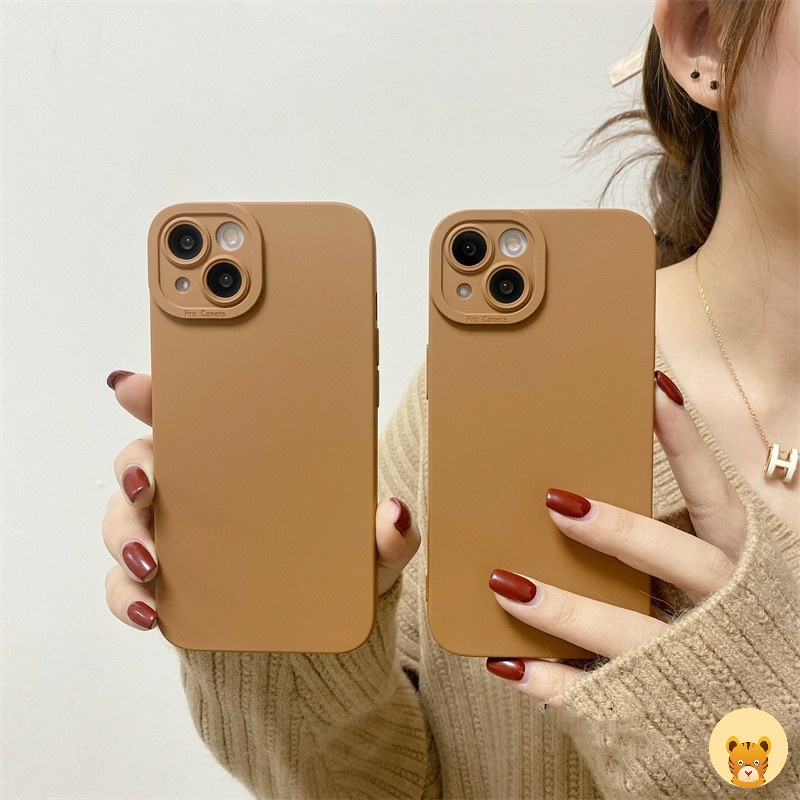 Ốp Điện Thoại Silicon Mềm Màu Trơn Thời Trang Cho Samsung Galaxy A12 A13 A11 A52 A22 A30 A20 A50 A30S A50S A51 A52S M12 M11 4G 5G