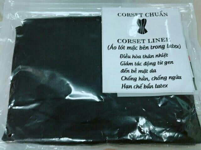 (Sale 1 ngày) Áo chống ngứa mặc trong Latex corset liner -đen và nude | BigBuy360 - bigbuy360.vn