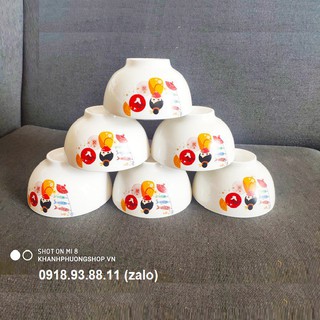 bộ 10 chén sứ cao cấp - bộ chén sứ