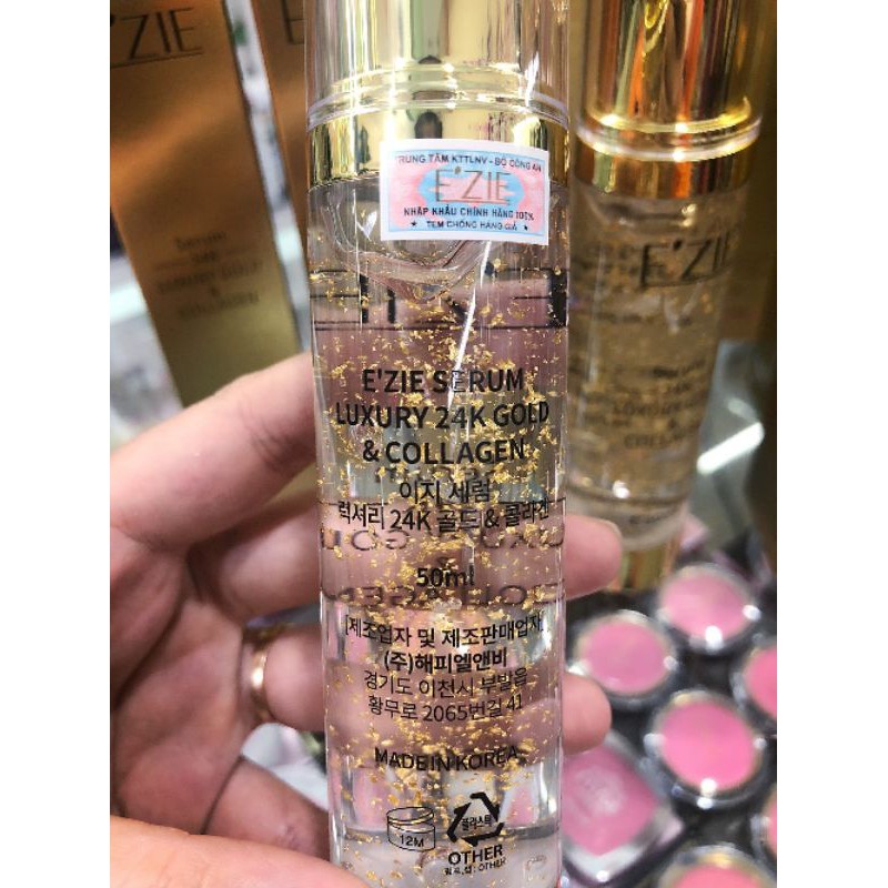 E’ZIE Serum Luxury 24k Gold & Collagen (Serum Dưỡng Cao Cấp Tinh Chất Vàng 24k & Collagen)