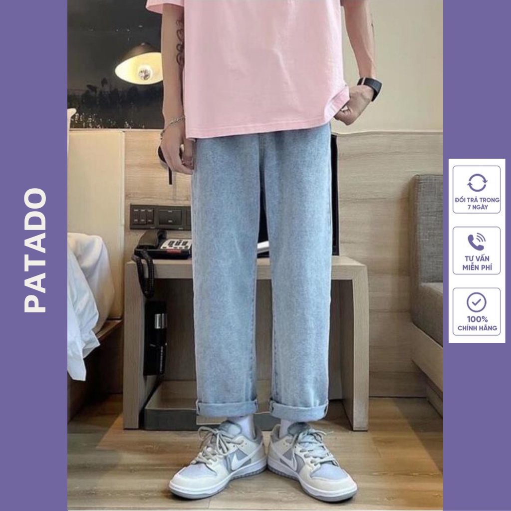 Quần jeans baggy nam ống rộng mã TR-01 Style hàn quốc PATADOSHOP