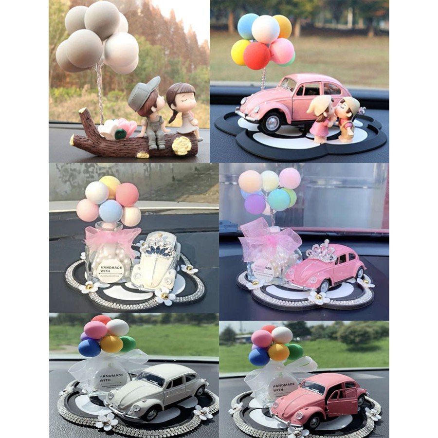 Ô Tô Cổ Vương miện Trang trí Taplo xe hơi