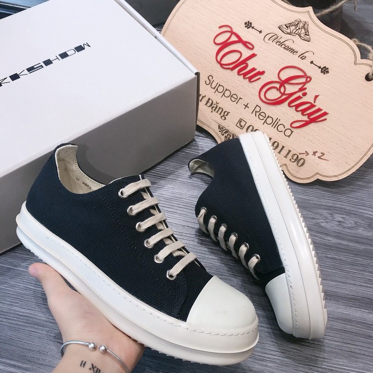 Giày thể thao sneaker RO cổ thấp bản Trung Hot trend đế thơm vani