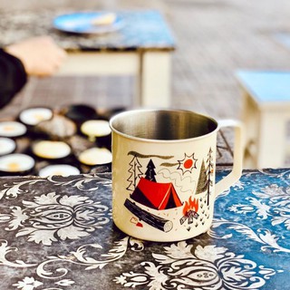 Mug Camping Fire