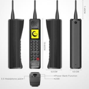 Điện Thoại KECHAODA K888 pin khủng 3 Sim Kiểu bộ đàm BH 12 tháng