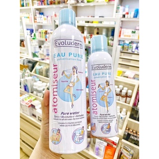 Xịt khoáng evoluderm eau pure 400ml/150ml