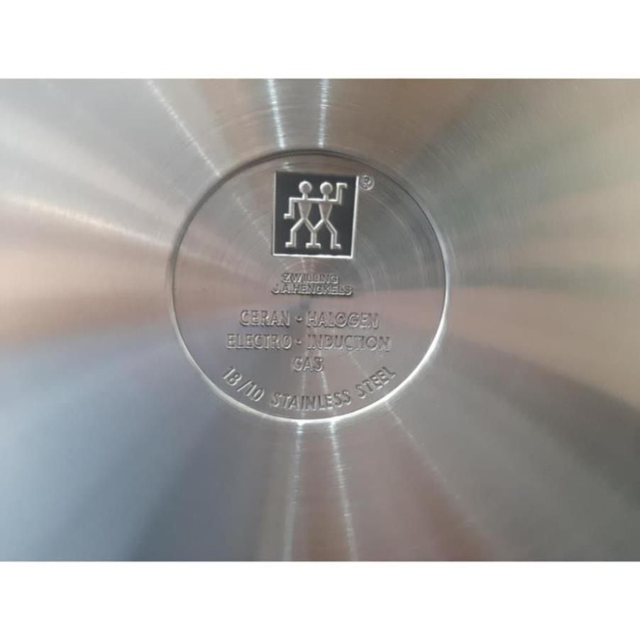 Nồi luộc gà Zwilling Classic  đáy 3 lớp, thép Cromargan không gỉ Dung tích 14L