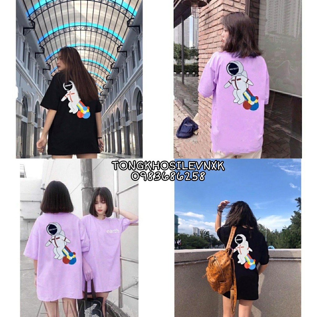 ÁO PHÔNG EARTH PHI HÀNH GIA UNISEX HOT