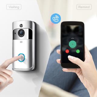 Wireless WiFi DoorBell Smart Video Phone Door Visual Ring Intercom Secure Camera