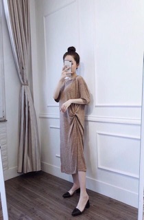 Váy xoắn eo