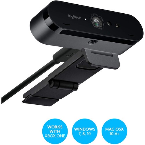 Webcam Logitech BRIO 4K Ultra HD - Bảo hành 12 tháng