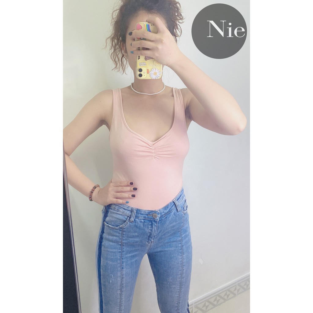 [XUẤT XỊN] Bodysuit sát nách rút ngực hợp thời trang👒 | BigBuy360 - bigbuy360.vn