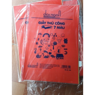 Giấy thủ công 7 màu
