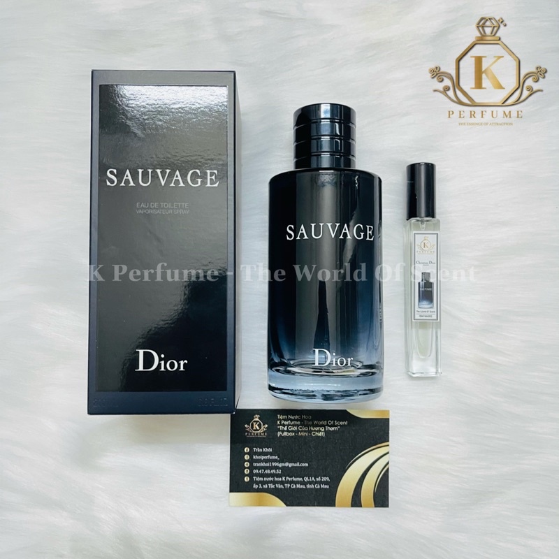 [K Perfume Chính Hãng] Nước Hoa Nam Dior Sauvage EDT | Thế Giới Skin Care