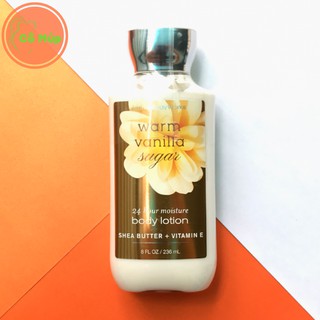 Sữa dưỡng thể Bath and Body Works Warm Vanilla Sugar 236ml