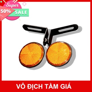 HCM- Mắt Mèo Sau Dạ Quang Tròn Kèm Pat Gắn Cao Cấp