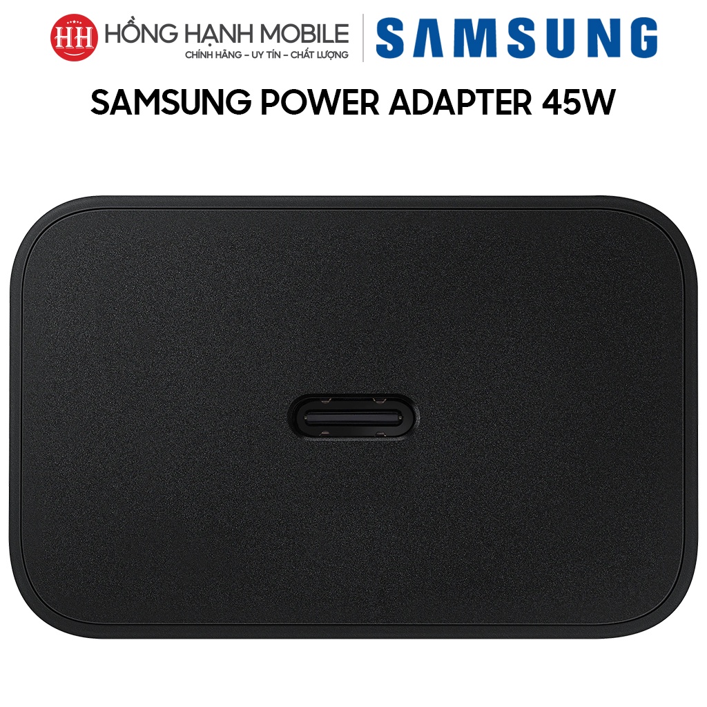 Cốc Sạc Samsung Power Adapter 45W Type C EP-T4510 - Hàng Chính Hãng