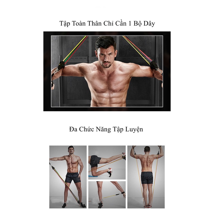 Dây Kháng Lực Tập Gym Mông, Tay Mini Band Power Vải Ngũ Sắc Cao Su Đàn Hồi, Tập Yoga Đa Năng Giảm Béo Bụng, Đùi Tại Nhà