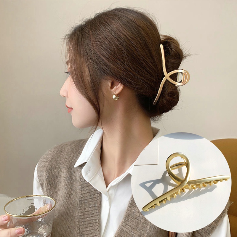 Kẹp Tóc Kim Loại Phong Cách Hàn Quốc Thanh Lịch Dành Cho Nữ dreamdiary