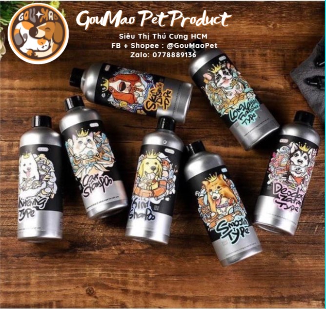 ( sữa tắm chuyên dụng cho Spa ) Sữa Tắm K Pet 6 series 500ml cho Thú Cưng, chó mèo 🐶 - GouMao