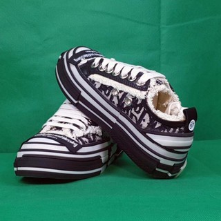 [Xả Kho giá sốc] Giày thể thao sneaker xVESSEL dior đế dạ quang mới, Giày rách dạ quang