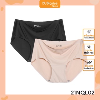  Quần lót trơn BIGSIZE (55kg đến 95kg) - 21NQL02 - [BU Bigsize Young]