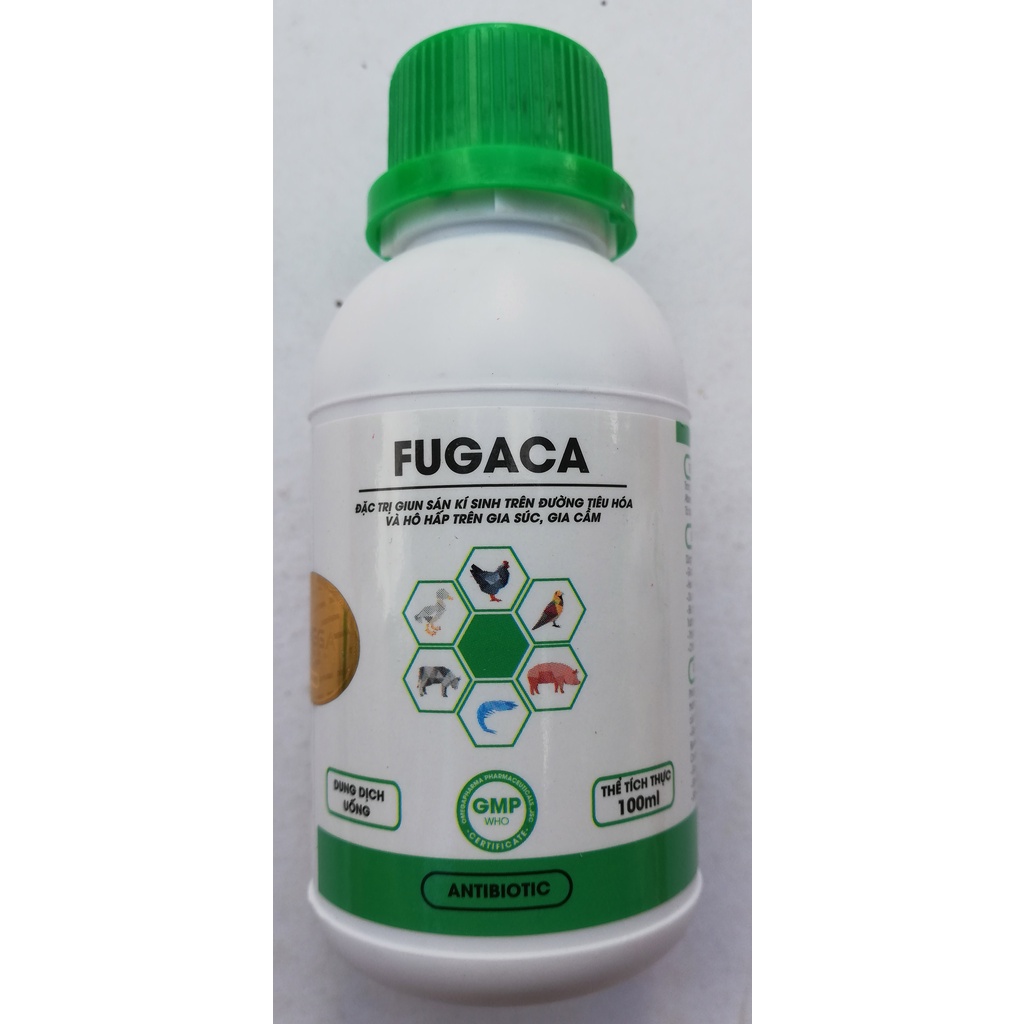1lọ FUGACA 100 ml Chuyên dùng cho các loại ký sinh trùng