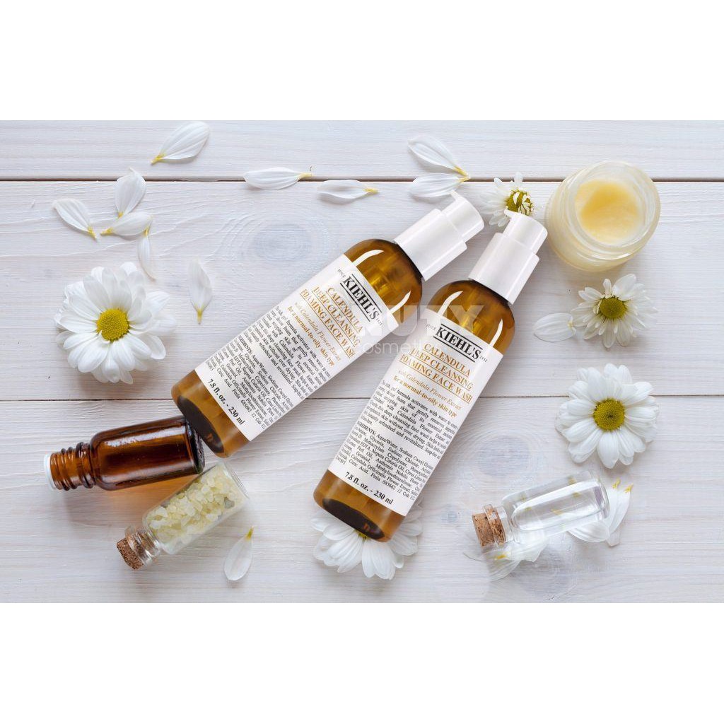 Sữa Rửa Mặt hoa cúc Kiehl’s Calendula Deep Cleansing