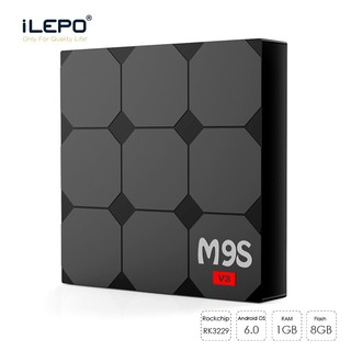 Đầu TV Box TVR56 Android 6.0 M9S V3 1GB+8GB 100M chất lượng cao