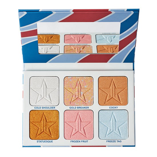 Jeffree Star - Bảng Bắt Sáng Jeffree Star - Brain Freeze Skin Frost Pro Palette